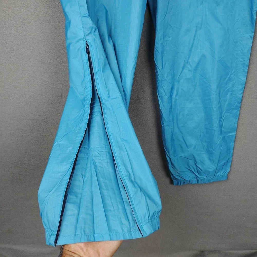Vintage 90s Patagonia Rain Windbreaker Pants Men Large XL Blue Light Outer Layer